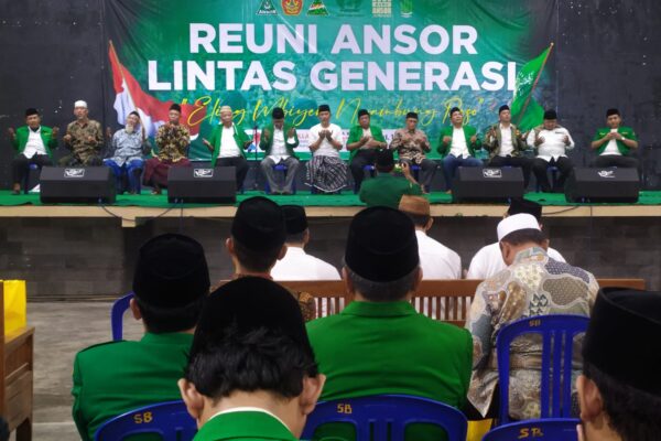 Pimpinan ANsor Jombang Lintas Generasi Berkumpul di PP Tambak Beras, Rabu(17/01/2024)