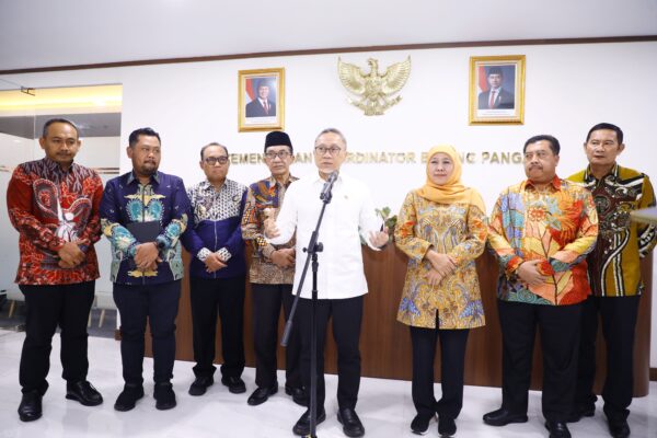 Menghadap Menko Zulhas, Gubernur Khofifah Sampaikan Jatim Siap Menjadi Pioner Tiga Program Unggulan Presiden Prabowo